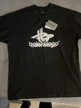 Balenciaga T-Shirt, Schwarz, Gr. L, Neu mit Etikett!