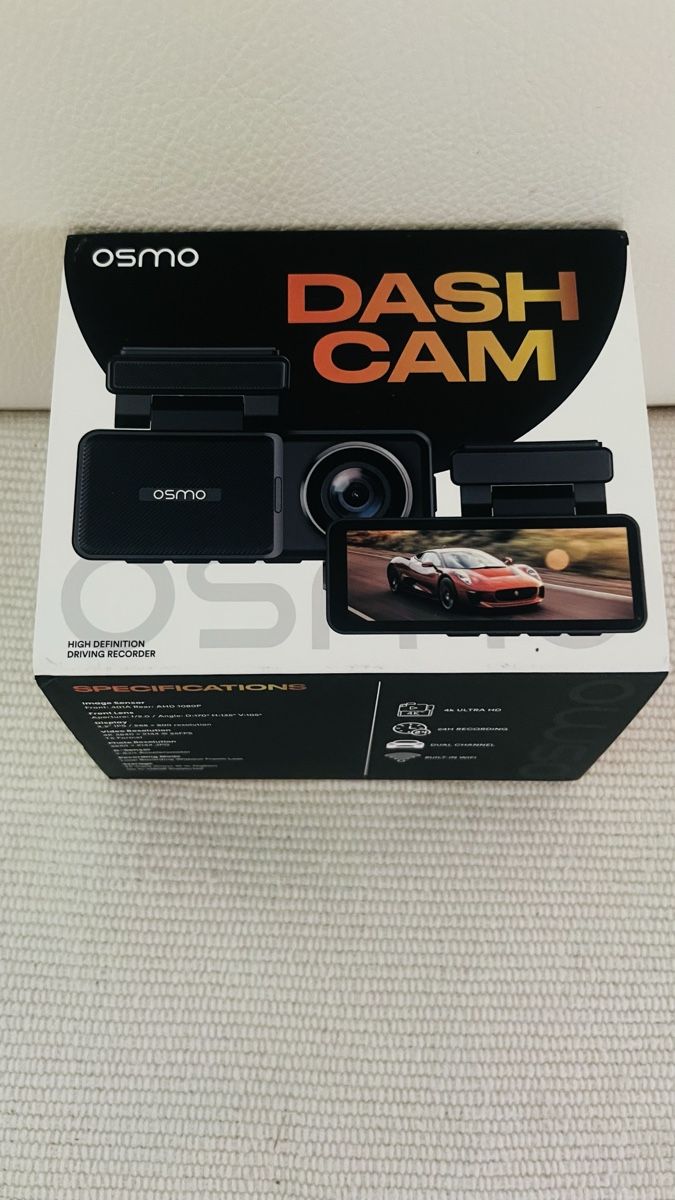 Action Cam: Osmo Dashcam inkl. Zubehör – Neu und originalverpackt aus Winkel von Wilderness