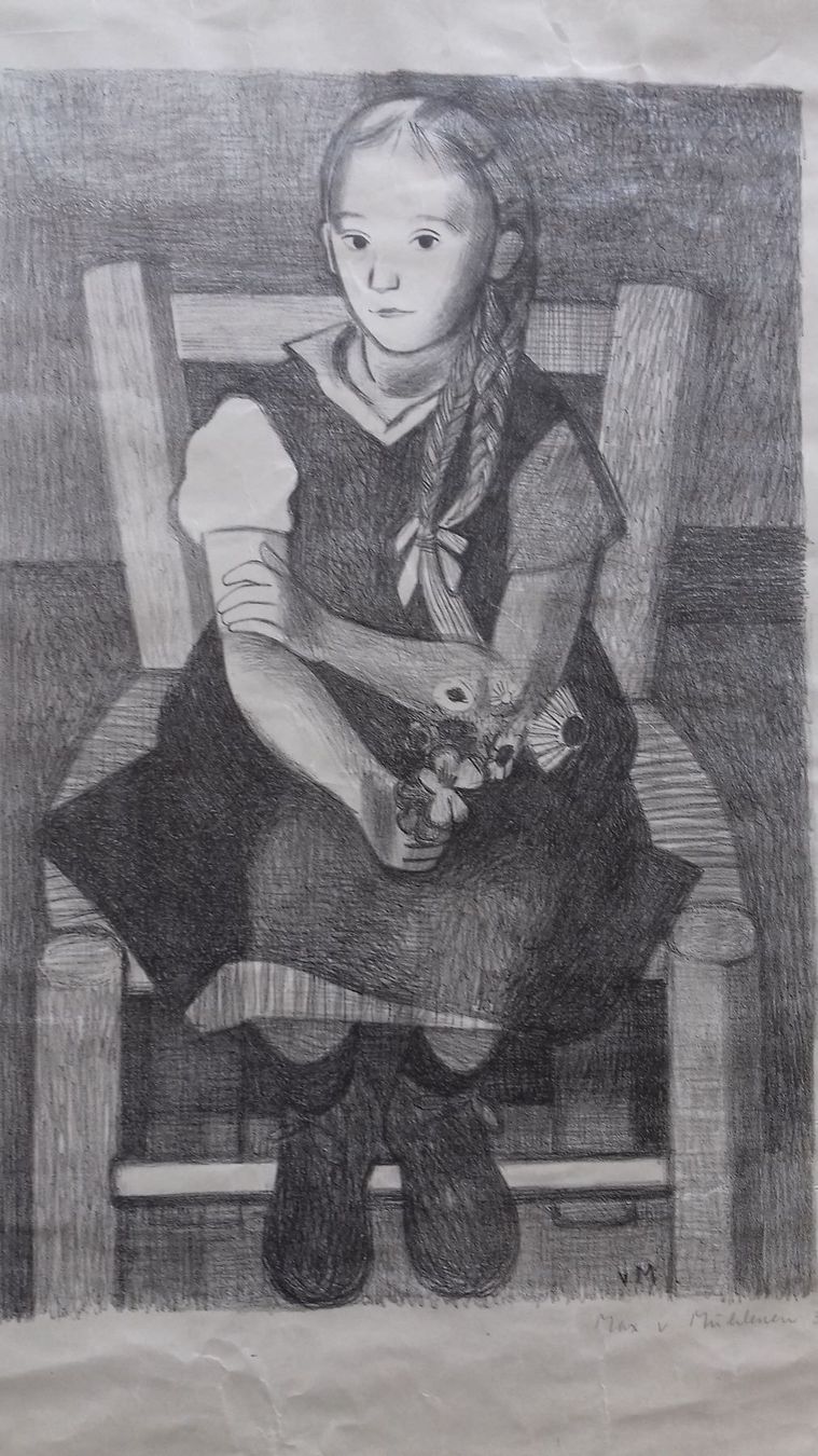 Grafica & Litografie: Max von Mühlenen, Lithographie, signiert – Usato da Luzern venduto da Einh0rn 1