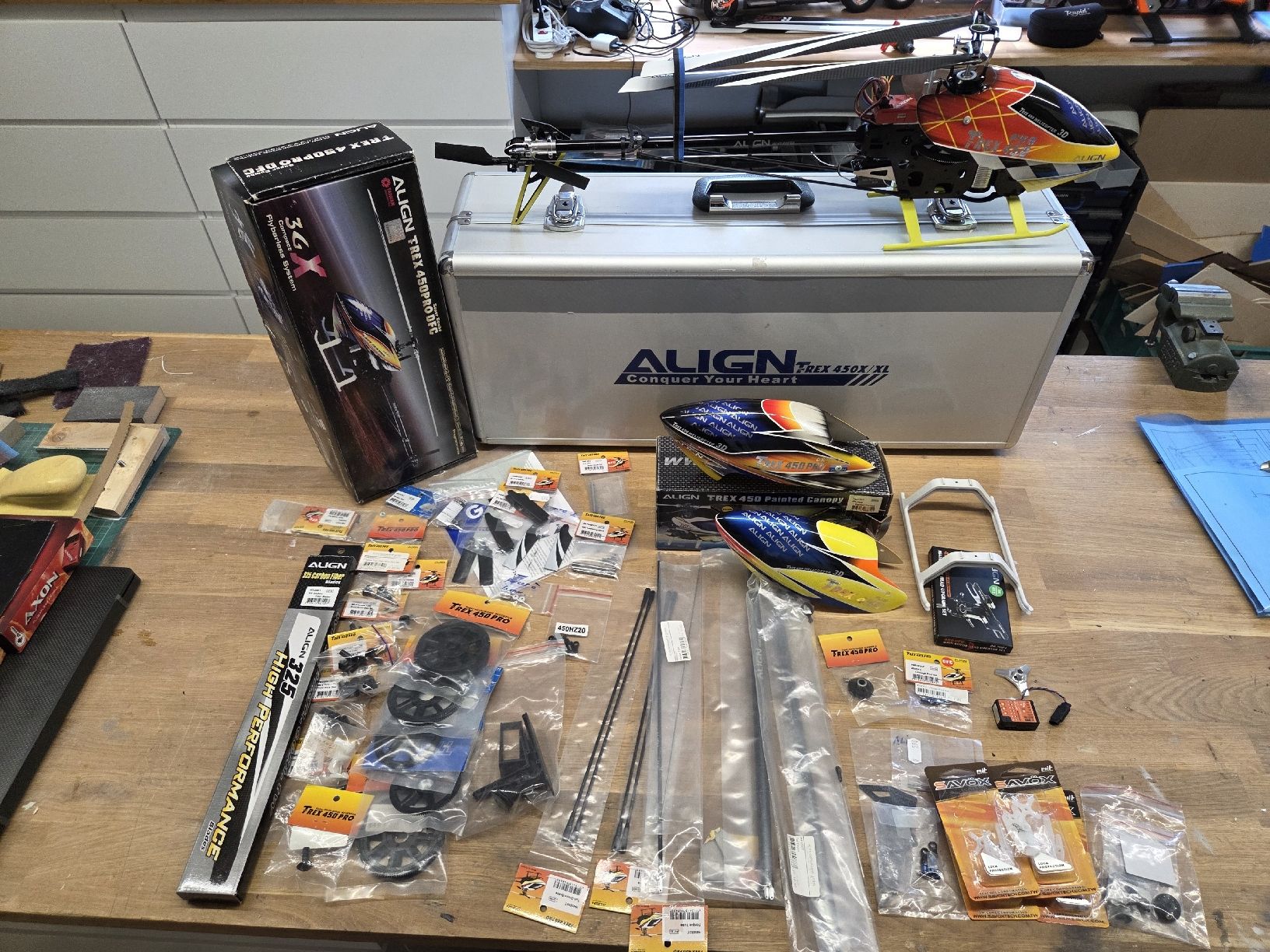 Align Modellismo RC: TRex 450 Align – Usato da Tenniken venduto da Mrsush
