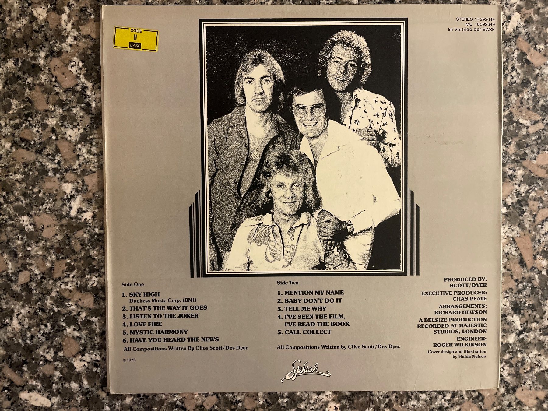 Dischi in vinile: A160/Jigsaw - Sky High – Usato da Frutigen venduto da Philippe_jsp 1