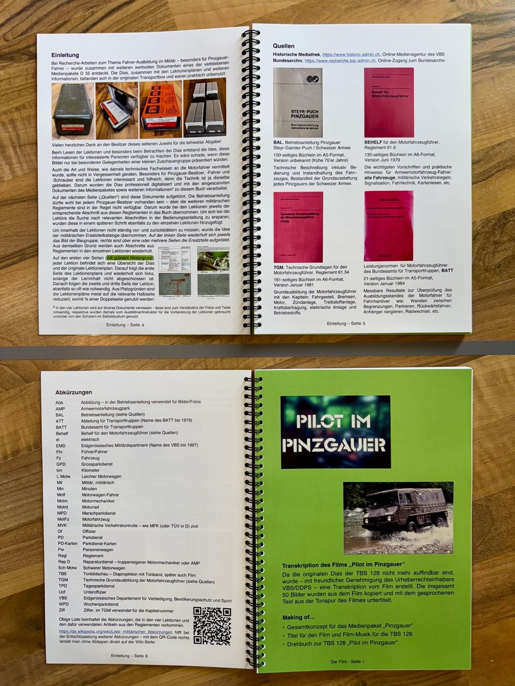 Bücher: "Pilot im Pinzgauer" - Lehrbuch für alle Pinzgauer-Freunde – Neu und originalverpackt aus Meierskappel von  2