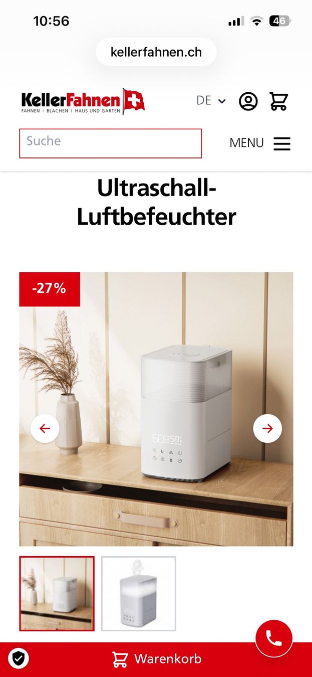 Umidificatori d'aria: Luftbefeuchter wellcraft Ultraschall – Usato da Küssnacht am Rigi venduto da bruhor 5