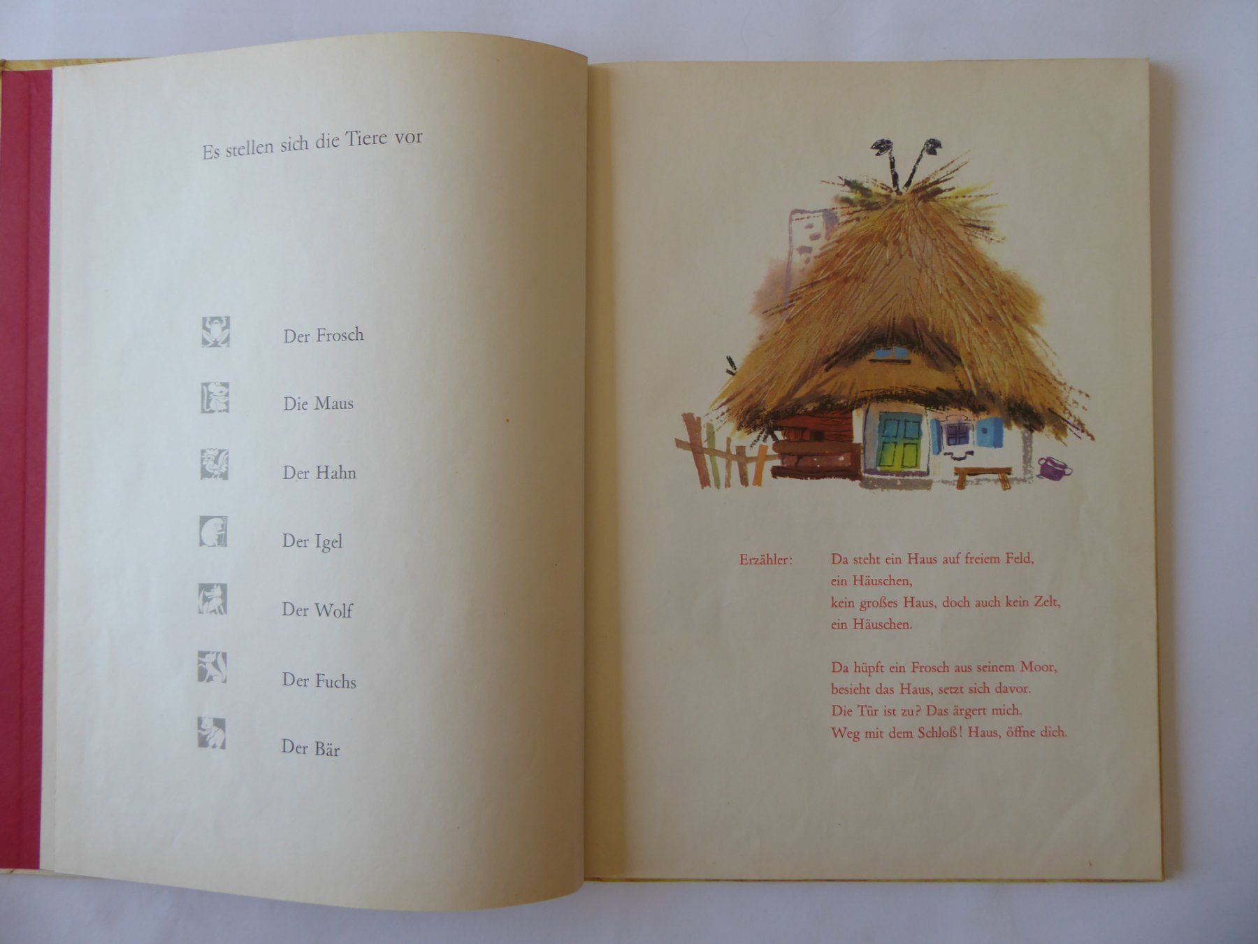 Libri: Kinderbuch Das Tierhäuschen, S. Marschak, Brobowski, – Usato da Turbenthal venduto da Panau 1