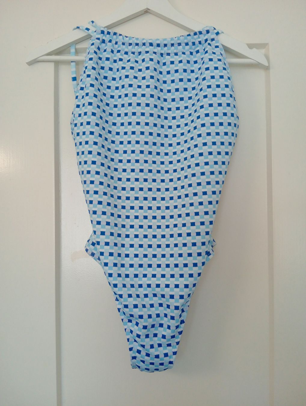 Costumi da bagno & Bikini: Neuer Einteiler-Badeanzug mit Gingham-Muster Grösse S – Nuovo (secondo la descrizione) da Allschwil venduto da Evgeniia78