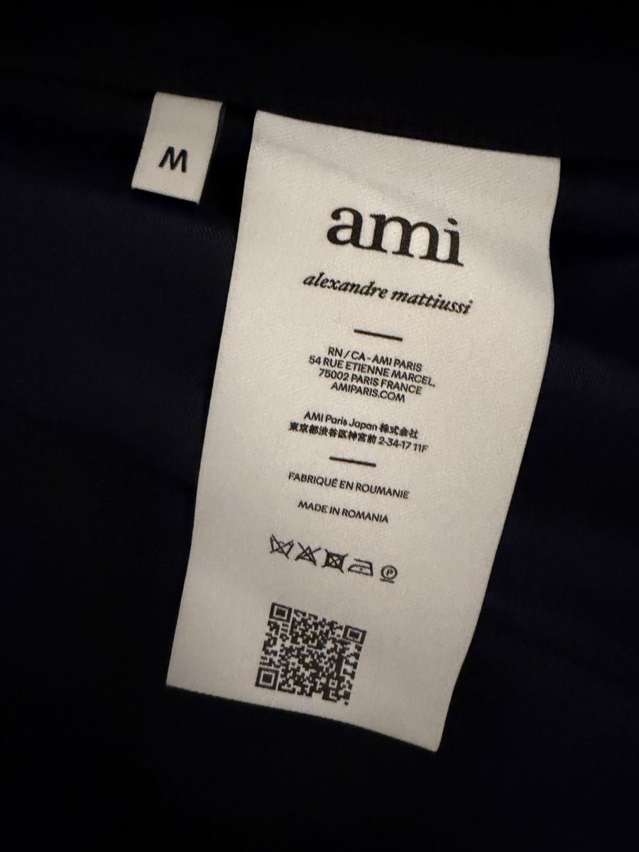 Giacche: Ami Paris Übergangsjacke Navy – Nuovo (secondo la descrizione) da Lachen SZ venduto da mima41 2