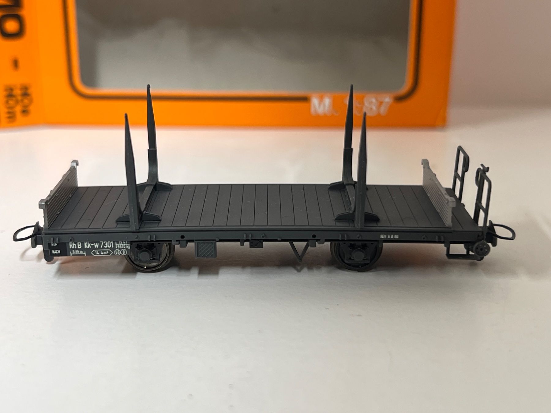 Bemo Modelleisenbahnen: Bemo RhB Kk-w 7301   H0m – Gebraucht aus Neuenhof von ludovicco 2