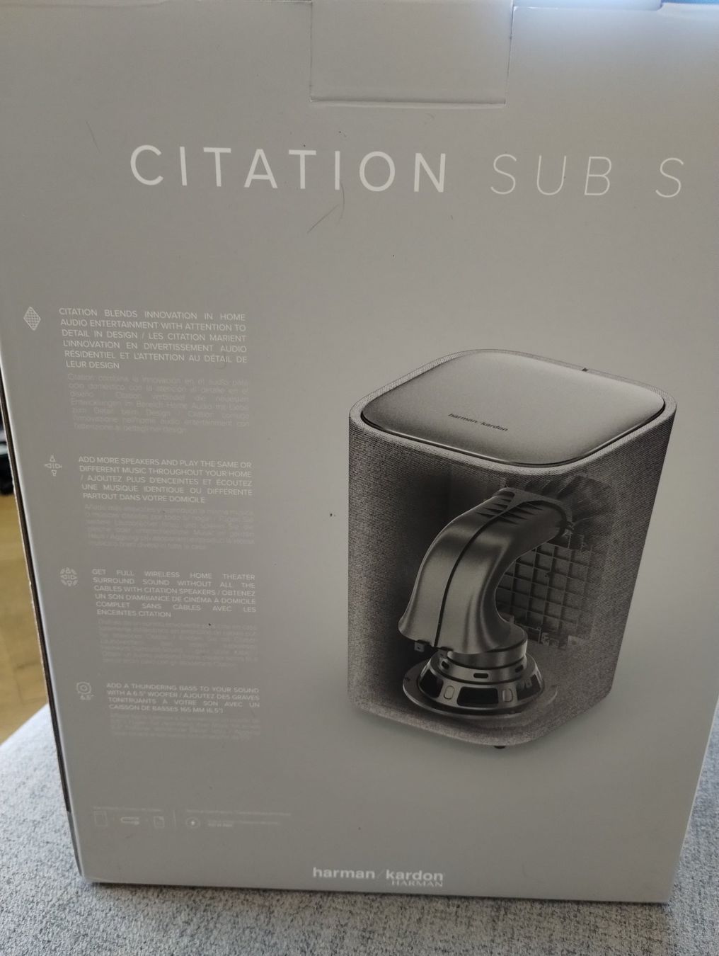 Harman-Kardon Lautsprecher: Subwoofer Harman/kardon Citation Sub S – Gebraucht aus Lausanne von Martinucci 9