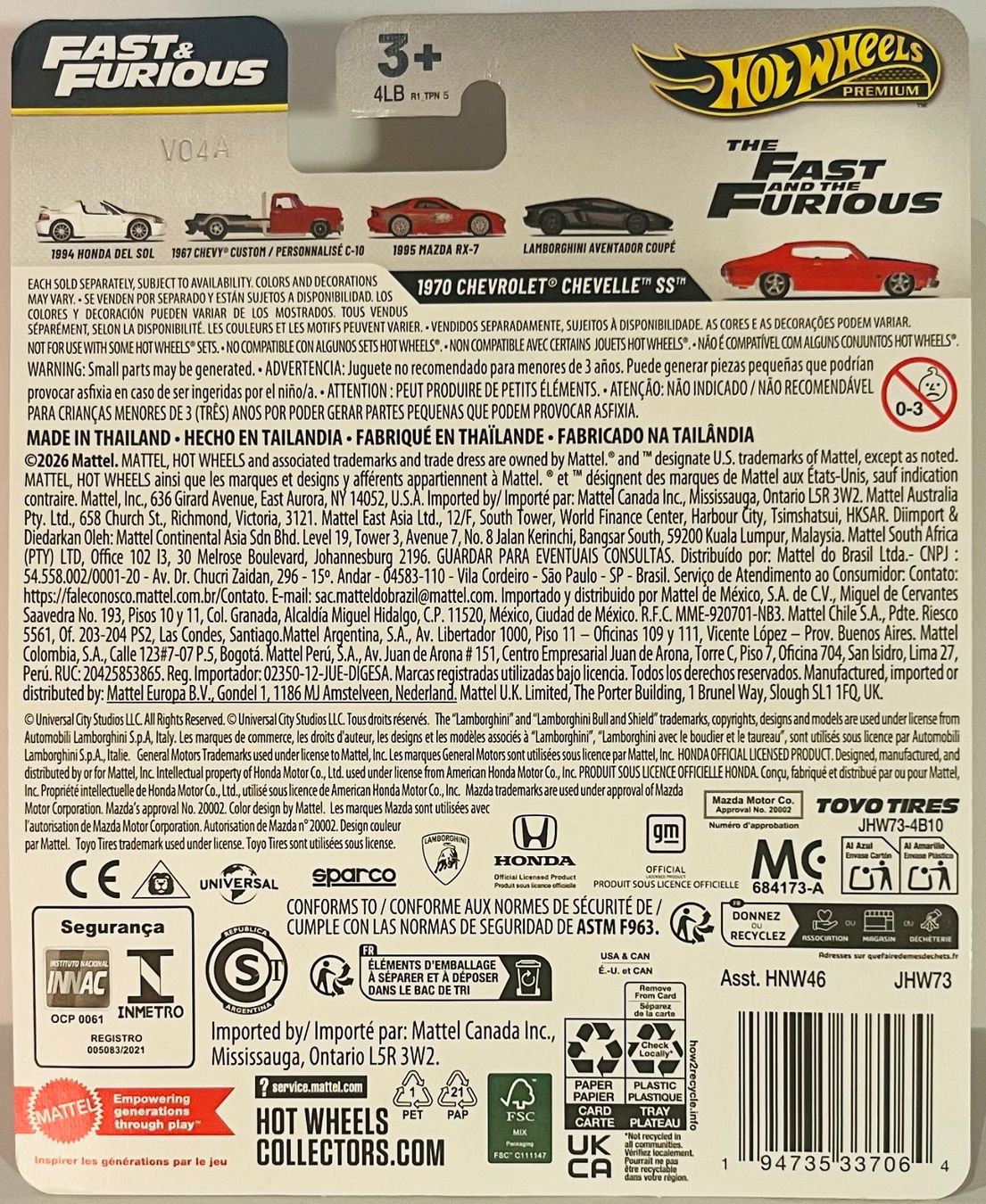 Hot Wheels Modellautos: Hot Wheels - 1970 Chevrolet Chevelle SS – Neu und originalverpackt aus Brittnau von tor129 1