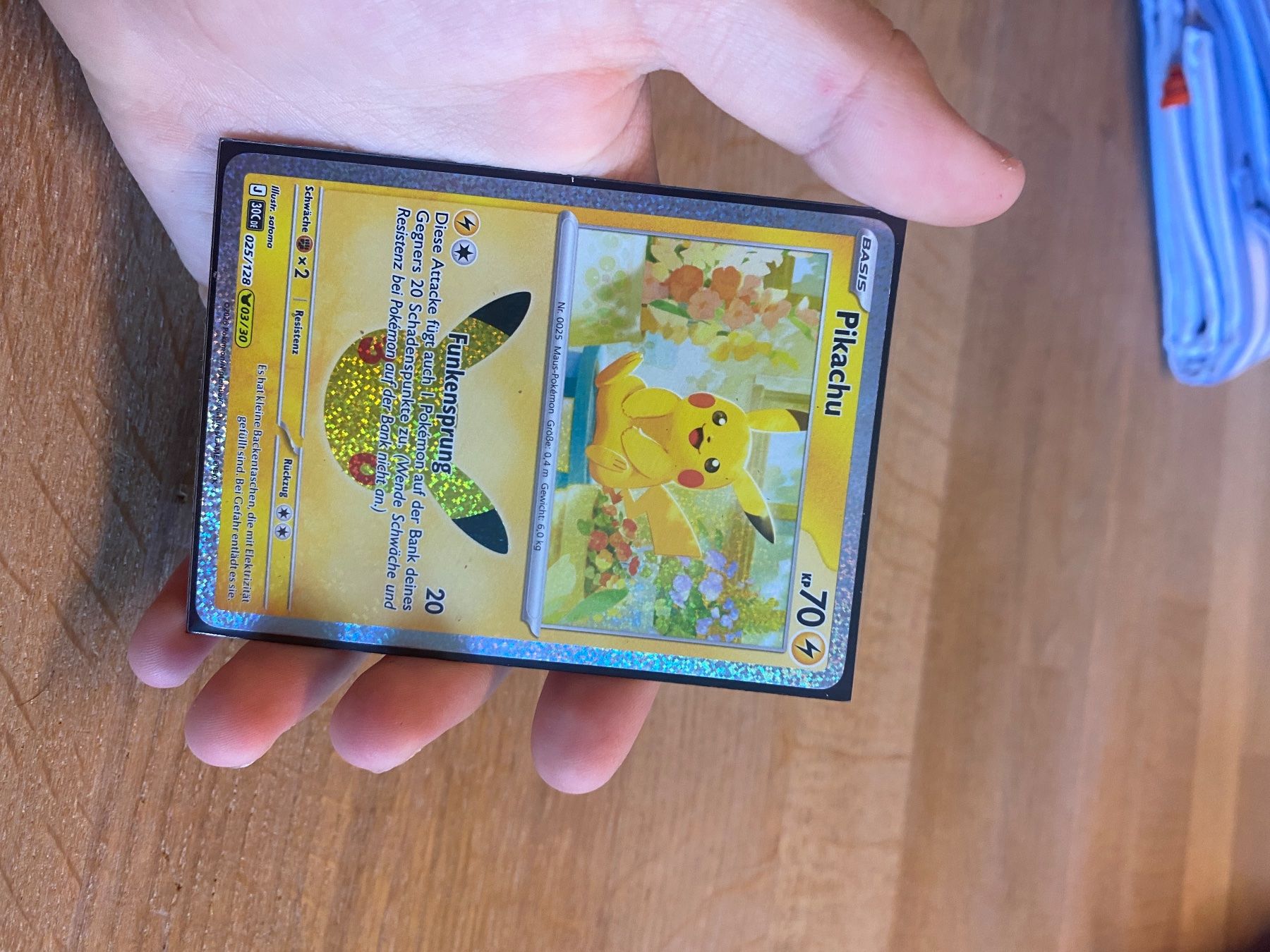 Pokémon Carte collezionabili: Pikachu 30th anniversary 025/128 DE – Usato da Küsnacht ZH venduto da dani.privat 2