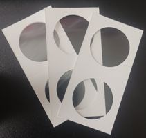 Coin Holder Schutzhülle für Münzen bis 37mm Kartonhülle NEU