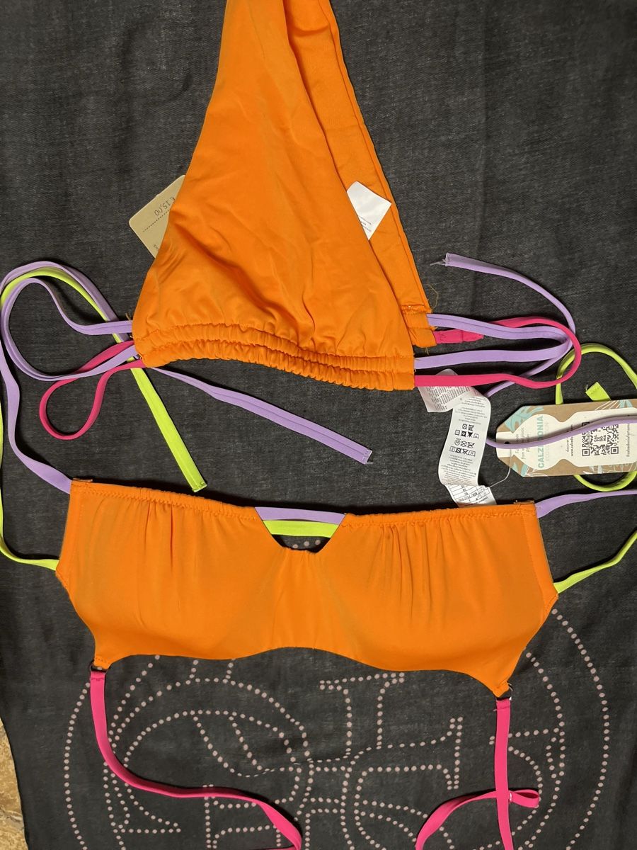 Tezenis Costumi da bagno & Bikini: Tezenis super  bikini costume da bagno con strisce – Nuovo e nell'imballaggio originale da Gordevio venduto da LanaZimm 4