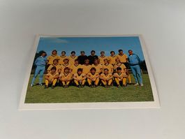 Seltene Mannschaftskarte Borussia Dortmund. Ca. 70er Jahre
