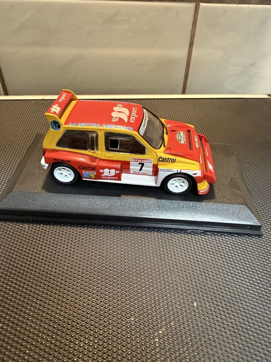 MG Modellautos: MG Metro 6R4 1986. 1/43 – Gebraucht aus Versoix von Jeannot57 2