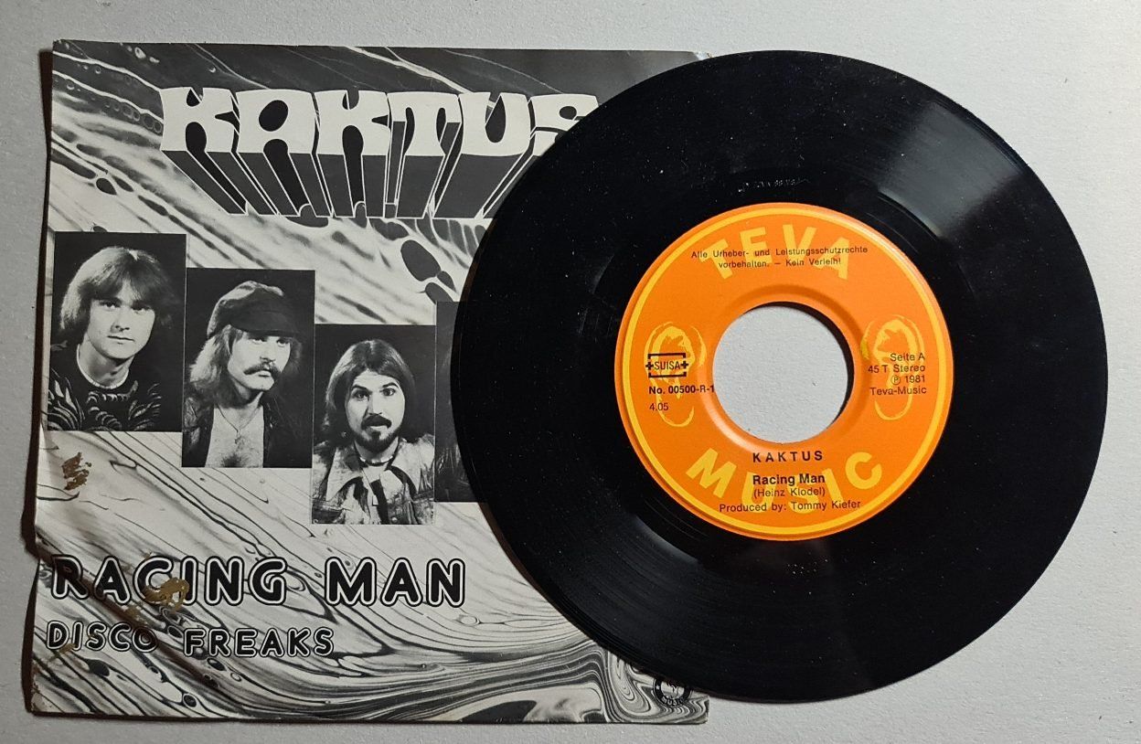 Single "RACING MAN" der Solothurner Kult-Band KAKTUS 1982 (Gebraucht) in  Luterbach fr CHF 12  mit Lieferung auf Ricardo kaufen