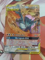 Pokémon Karte Moltres & Zapdos & Articuno GX TAG TEAM