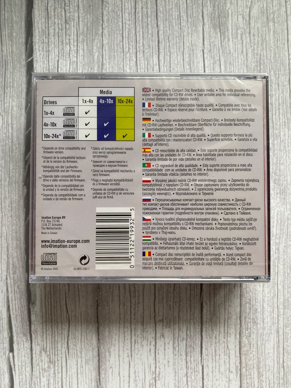 CD: Imation CD-RW 700MB, neu & originalverpackt, 3 Stück – Nuovo e nell'imballaggio originale da Stüsslingen venduto da BrigeLee 1