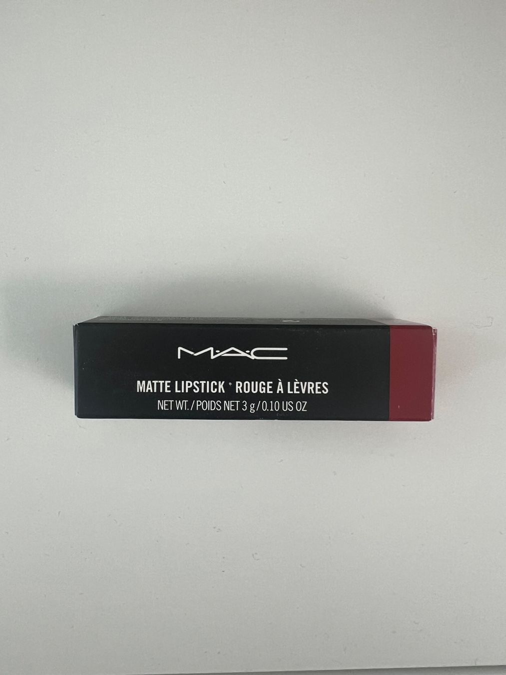 Mac Cosmetics Make-up: MAC lipstick 612 Russian Red – Usato da Zürich venduto da s4mister 1