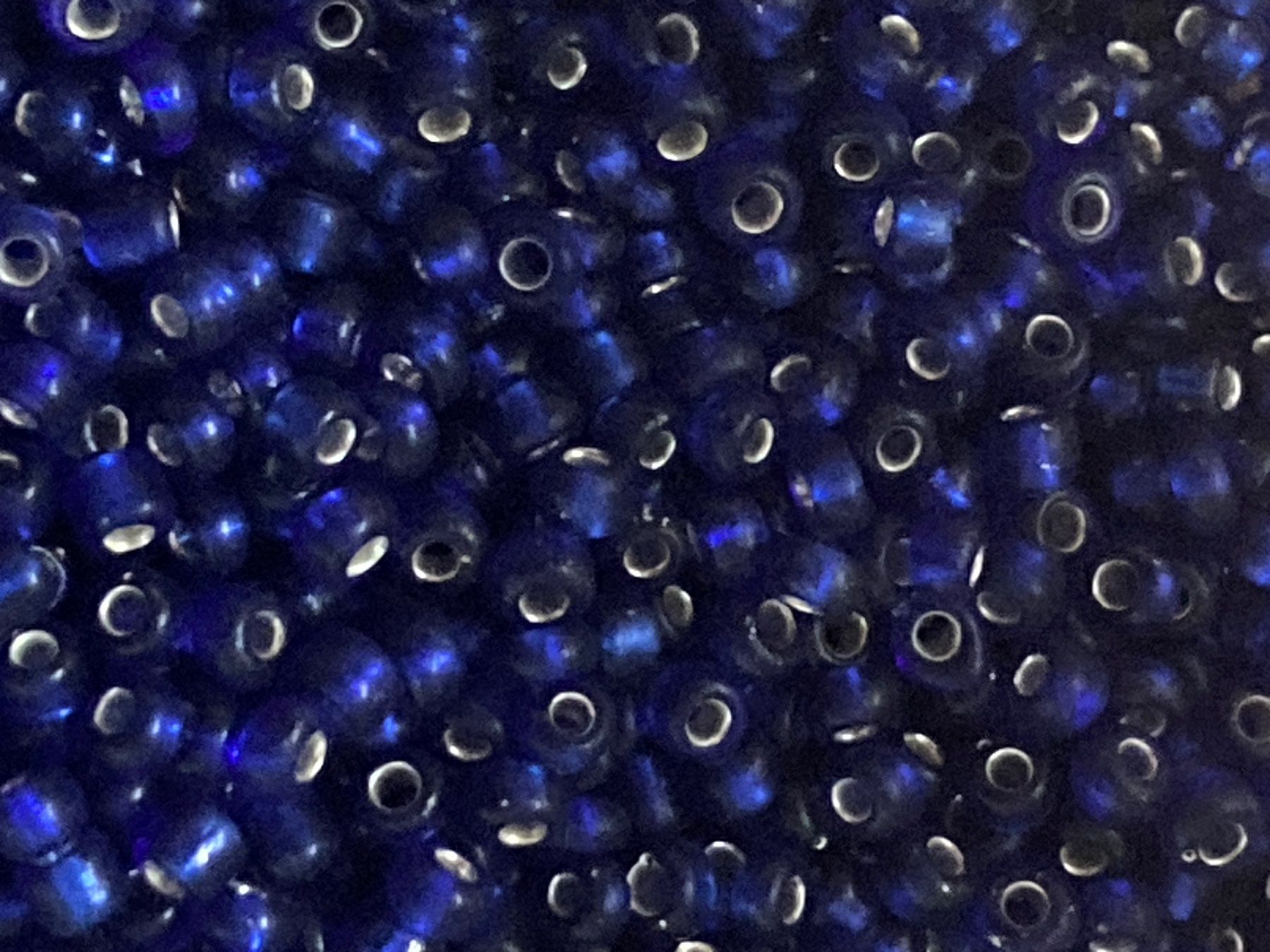 Perle (finte): Rocailles Perlen BLAU 150 g – Nuovo (secondo la descrizione) da Erlach venduto da Schaliko