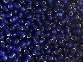 Rocailles Perlen BLAU 150 g