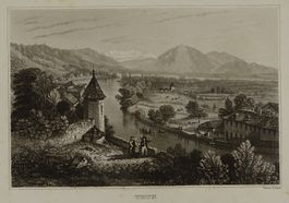 THUN AQUATINTA UM 1820