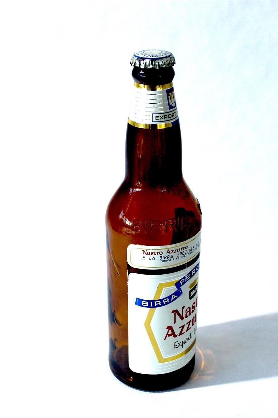 Bicchieri: Werbedeko: BIRRA PERONI - NASTRO AZZURRO – Usato da Bern venduto da kultiges 7