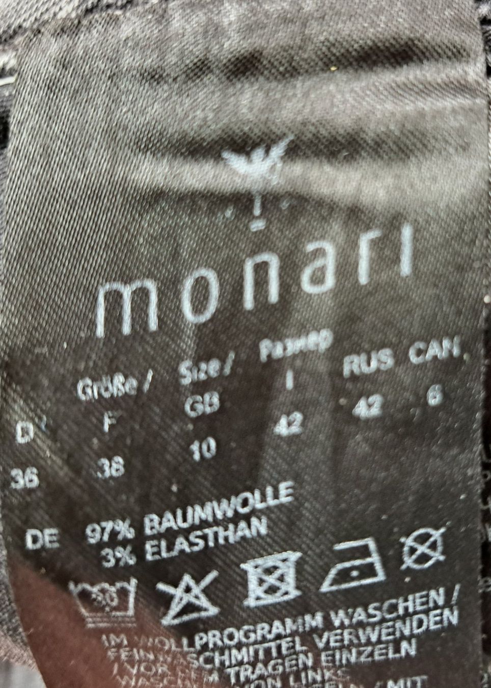 Monari Jeans: Schöne monari Jeans Grösse 36 – Gebraucht aus Gysenstein von joshuas81 4