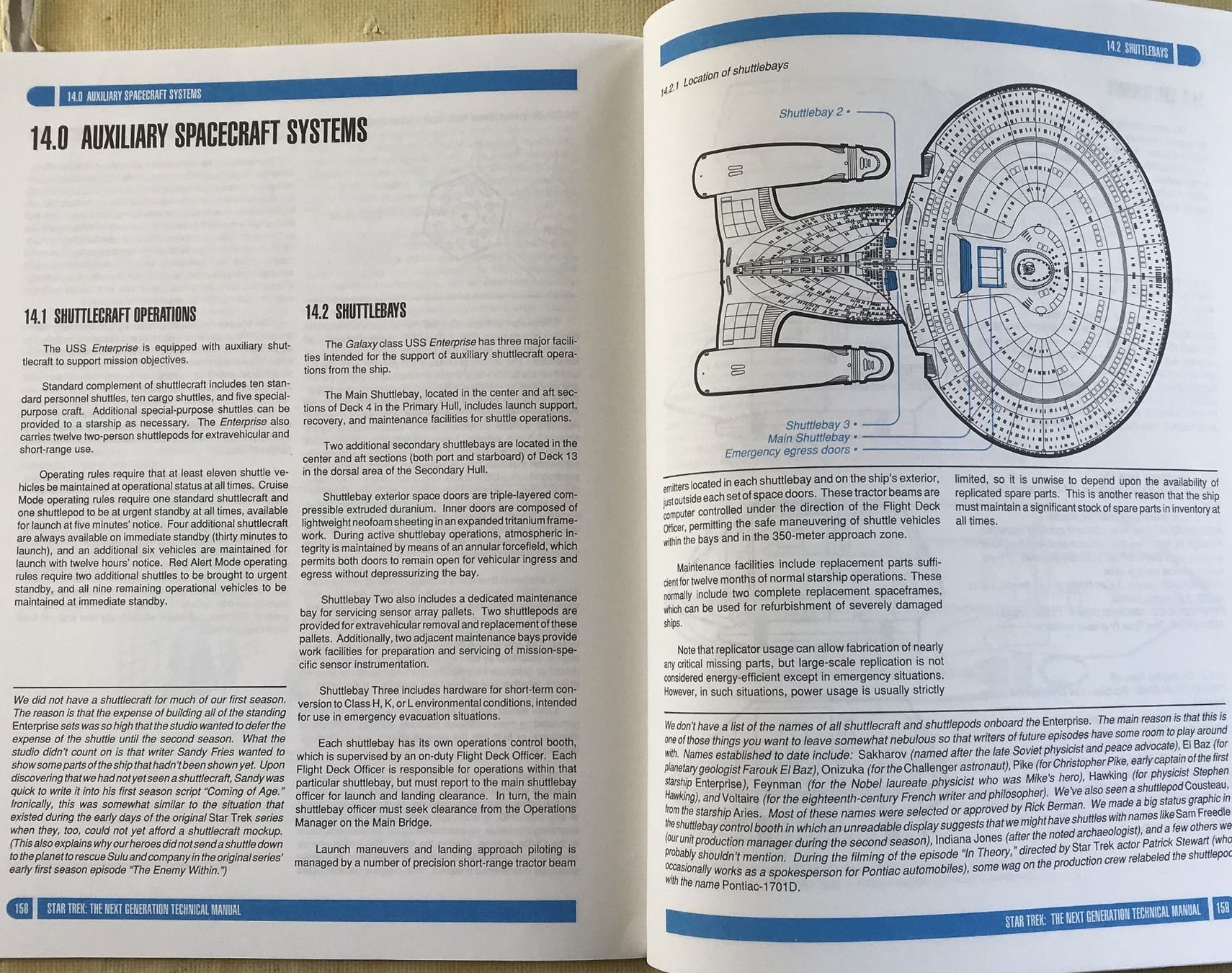 Libri: BUCH STARTREK TECHNICAL MANUEL 183 SEITEN – Usato da Ostermundigen venduto da wini63 7