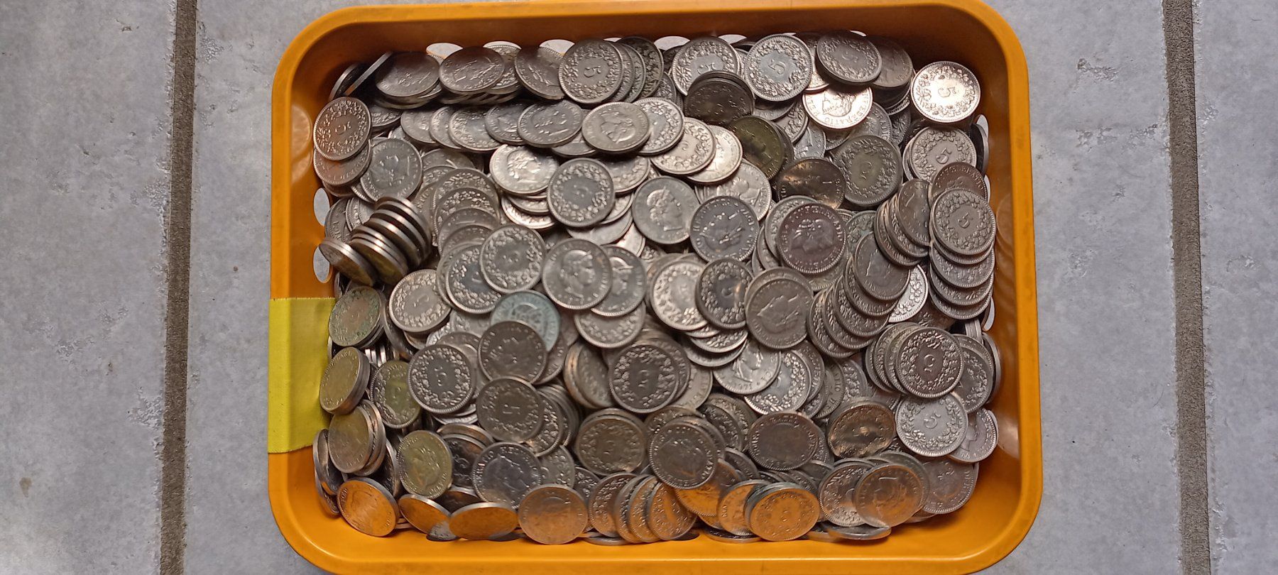 Alle Münzen: 5 Räppler 4,279 kg – Gebraucht aus Brugg AG von Flohzi