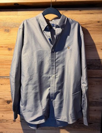 Ralph Lauren Hemd, Neu/ungetragen, Classic Fit, Grau, Gr. XL