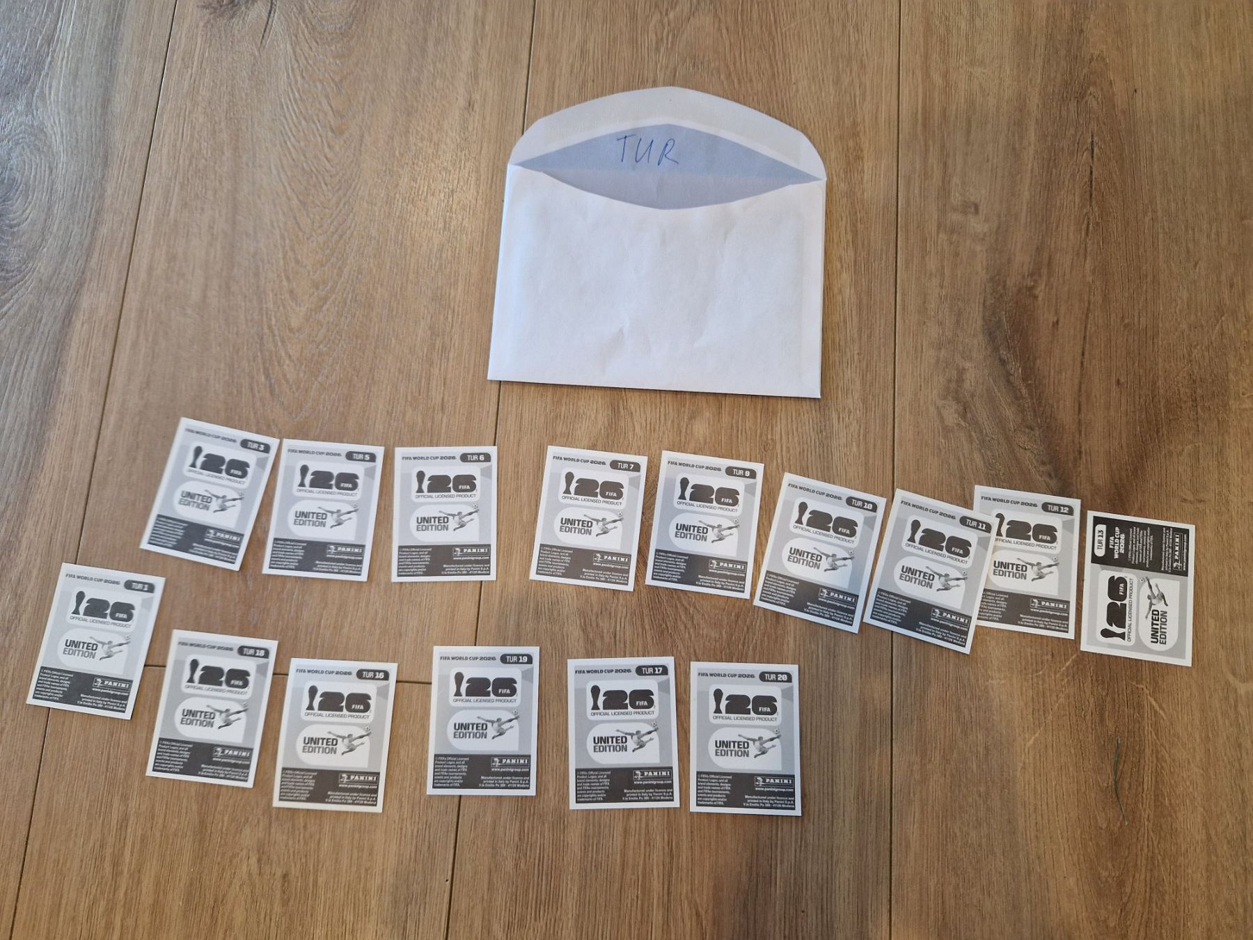 Panini Sammelbilder & Trading cards: Panini WM 2026 TUR – Gebraucht aus Metzerlen von SS01 1