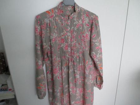 Bluse, bunt, lange Form, Grösse 38 (auch Umstandsbluse)