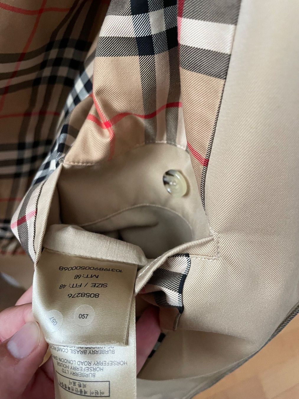 Burberry Jacken: Burberry Harrington Jacke Neu Gr.48 – Neu (gemäss Beschreibung) aus Thalwil von Zenithwalker 7