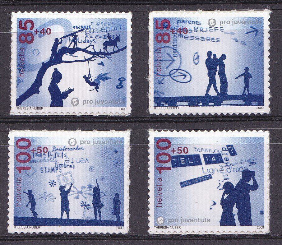 Tutti i francobolli: 2009 Pro Juventute  Bogensatz ** Postfrisch **  SBK 46Fr. – Nuovo (secondo la descrizione) da Adliswil venduto da Aenti