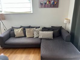 Canapé tissu Anthracite