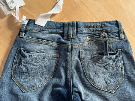 MOGUL Damen Jeans in Gr. 26, Blau, NEU