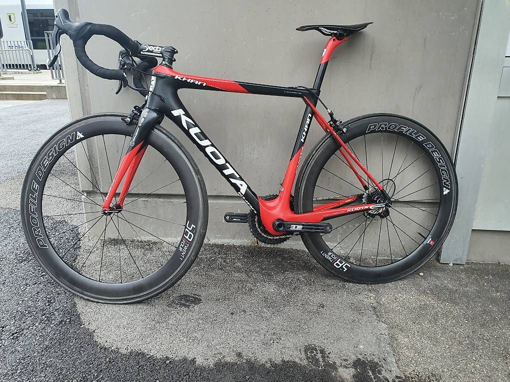 Biciclette: Rennmaschine Kuota Khan – Usato da Grenchen venduto da AngiBall 6