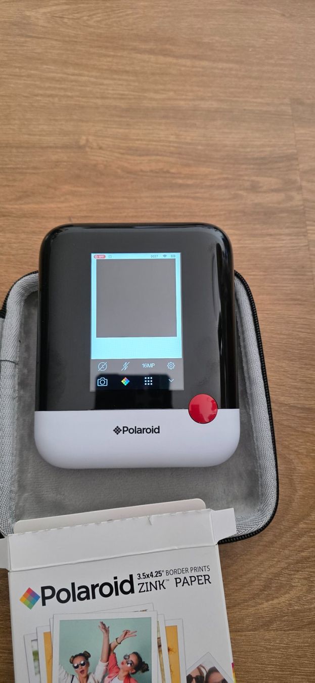 Polaroid Fotocamera: Polaroid Pop Weiss – Usato da Ulisbach venduto da Old_Science 4