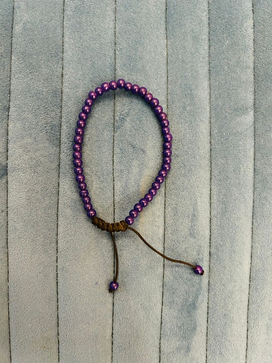 Bracciali & Braccialetti: Handgemachte Perlenarmbänder (verstellbar) – Nuovo (secondo la descrizione) da Winterthur venduto da Box4Fun 2