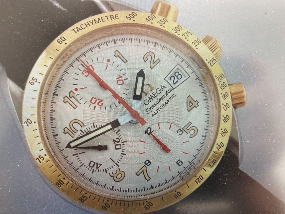 Omega Orologi: OMEGA SPEEDMASTER 18K/SS REDUCED 3313.33.00 CHRONO AUTOMATIK – Usato da Wilderswil venduto da Feldbach
