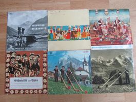 10 Inch Schallplatten Schweizer Volksmusik, 6 Stück
