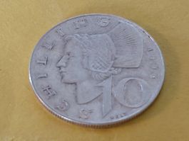 Österreich 10 Schilling 1966 Silber