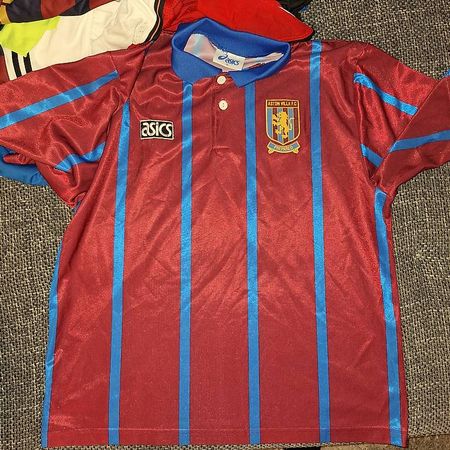 Originales Aston Villa Retro Trikot Grösse XL