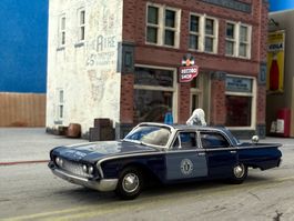 Ford Fairlane Mass. Police  Oxford Diecast H0 1/87 Neu OVP
