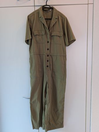 GAP Jumpsuit, olivegrün, Grösse L