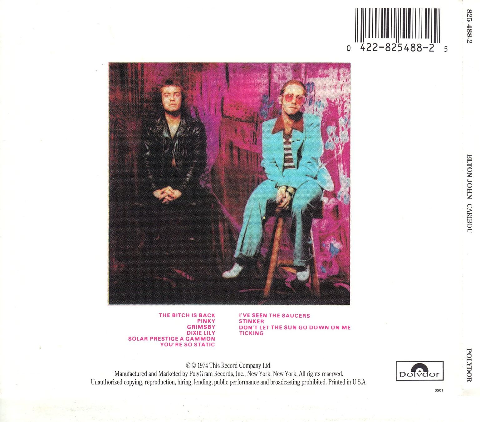 CDs: Elton John – Caribou – Neuf (Voir description) à Boussens par catfood01 1