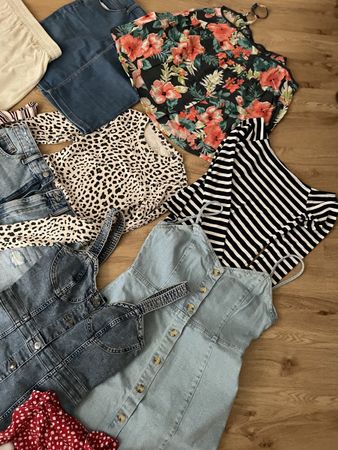 13 tlg. Kleiderpaket XS-M, Sommer diverse Marken,Top Zustand