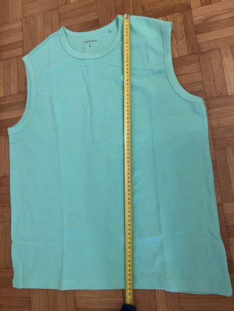 Identic Tank Top Rippe, Grösse L, Mint - Top Zustand!