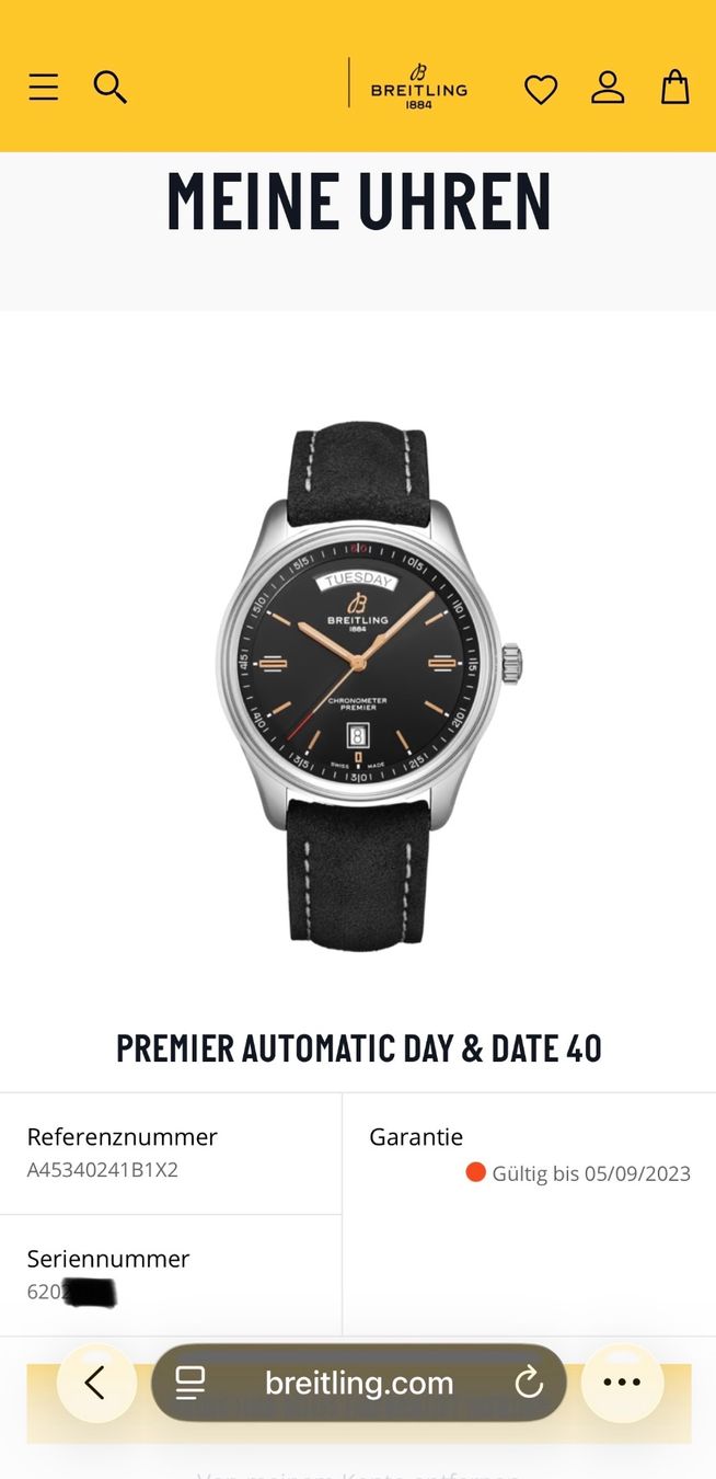 Breitling Uhren: BREITLING Premier Day Date Automatic 40 Fullset – Gebraucht aus Birsfelden von Mynos 4
