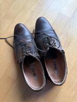 Braune Herrenschuhe SMH, Grösse 40